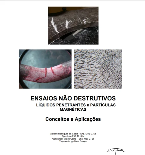 Cover of the e-book Ensaios Não Destrutivos - Líquidos Penetrantes e Partículas Magnéticas