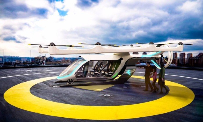 Embraer apresenta 1º conceito de ‘táxi voador’ para Uber